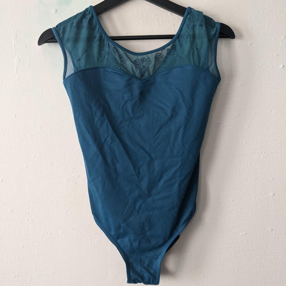 Bloch turquoise leotard
